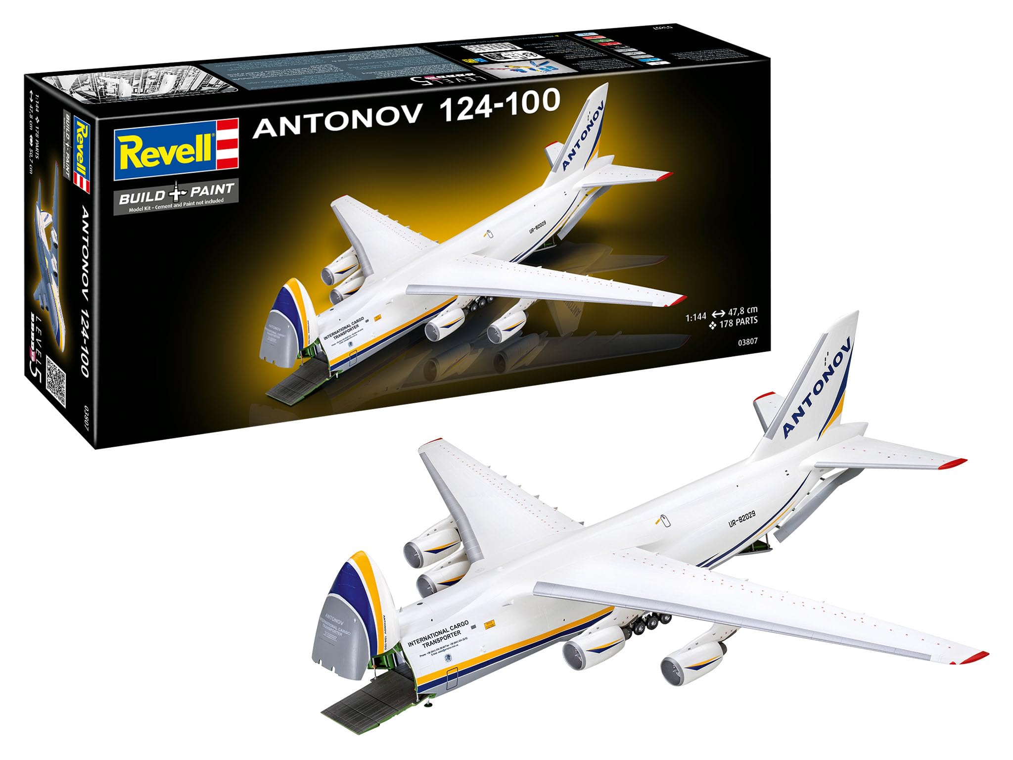 Amazon | ドイツレベル(Revell) 1/144 アントノフ An-124 Ruslan
